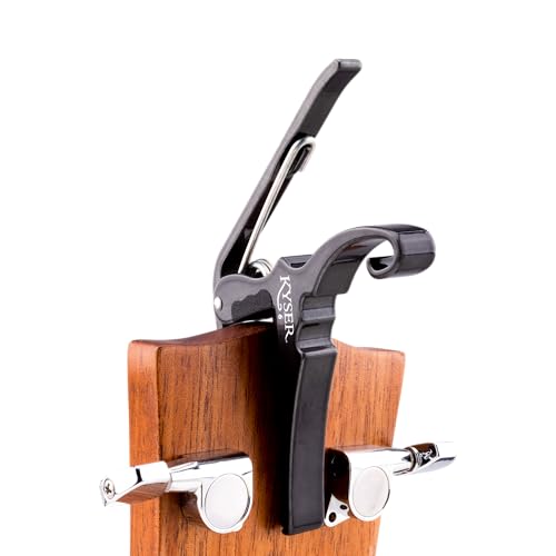 image for Kyser Quick-Change Guitar Capo for 6-string acoustic guitars, Black Ch
