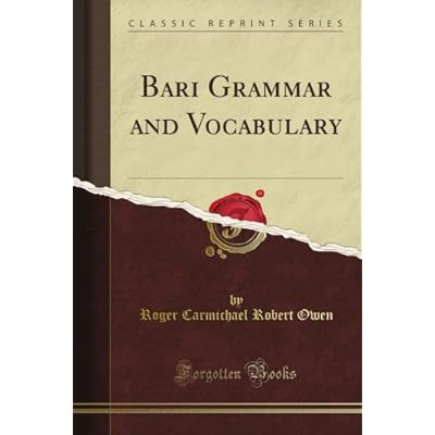 Bari Grammar and Vocabulary