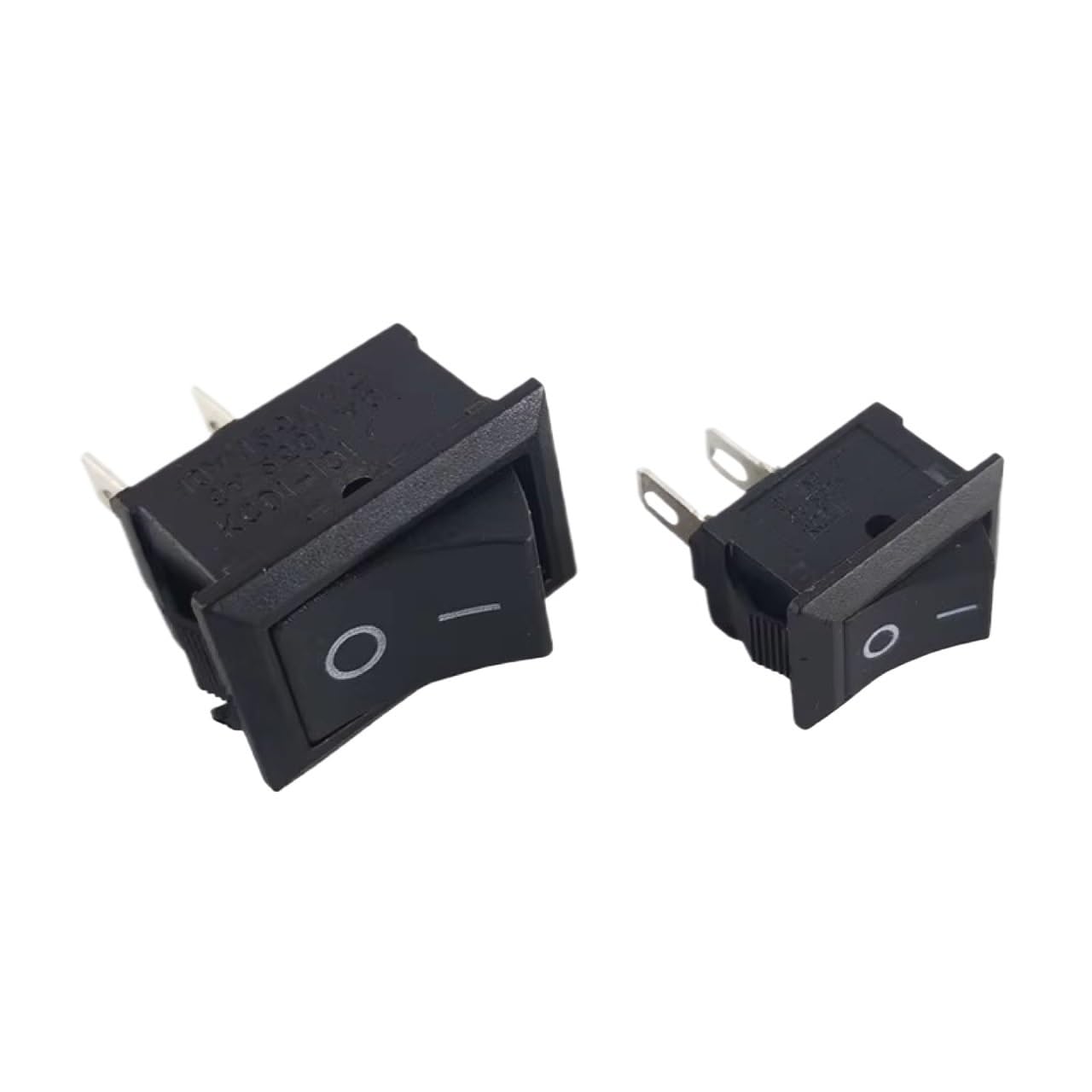KUKEUC77Q 2 PIN 15x21mm 10x15mm KCD1 KCD11 Rocker ON/OFF Snap-in Mount Switch(KCD11 10X15mm,100PCS)