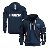 nascar jacket amazon Bedruckte Activewear FüR Jeden Anlass: Dieser Kapuzenpullover Sieht Im FrüHling Und Herbst Toll Aus Und Eignet Sich Auch Als Extra Warme Schicht Im Winter. Die Bedruckte Streetwear Mit Taschen Eignet Sich Perfekt FüR Alltag, Freizeit, Sport, Training Und Arbeit