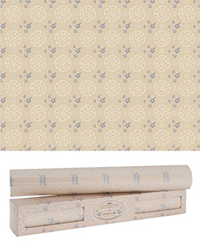 Scentennials Scented Drawer and Shelf Liners - Oriental Print - Eighteen (18) Large 16.5 x 22 Inch Non-Adhesive Sheets - Perfect for Closet Shelves and Dresser Drawers (Jasmine & Lily)