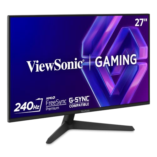 ViewSonic VX2726 27 Inch 1080p Gaming Monitor, IPS, 240Hz, 1ms, HDR10