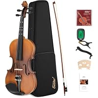 El violín Eastar EVA-3 4/4 de tamaño completo presenta un