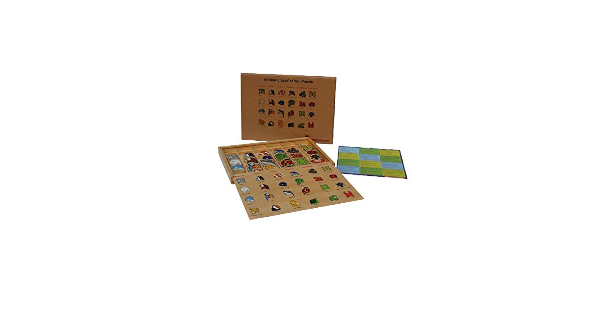 Mader's Reptile and Amphibian 獣医　エキゾチック Amazon.com: Montessori Animal Classification Puzzle 26 Large