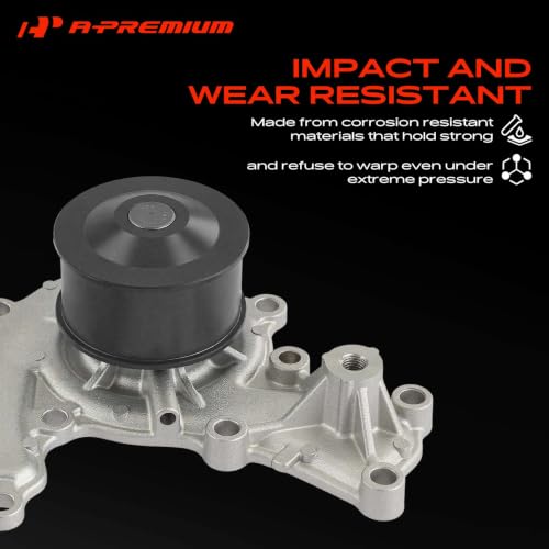 A-Premium Engine Water Pump (DOHC V6 3.5 3.2L) Compatible with Honda, Acura by A-Premium - Used condition - Image 5