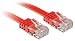 Produktbild LINDY 47510 - Cat.6 Flachband-Patchkabel ungeschirmt - Rot - 0,3 m