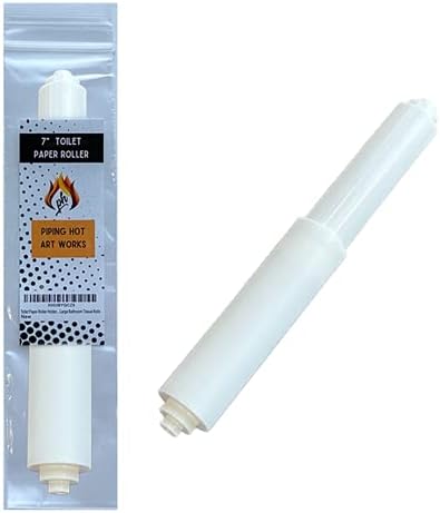 Toilet Paper Roller Holder (7 Inch) White