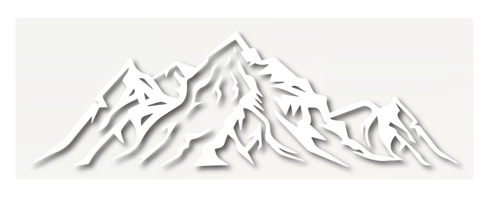 Amazon.co.jp: 30cm 山 マウンテン キャンプ アウトドア ステッカー