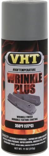 VHT Sperex SP205 Wrinkle Plus High Temperature Coating, Aerosol Can, 11 Ounce Net Weight, Gray Color