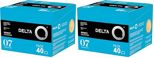 Cafe delta q descafeinado capsulas xl monodosis intensidad 1 (Paquete de 2)