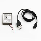 PS4 Rechargeable Battery Pack with Charging USB Cable for Sony PS4 DualShock 4 Wireless Controller (