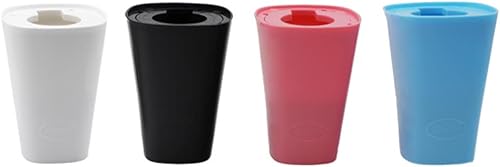 Miniatura 2 de YaptheS Maceta colgante, maceta boca abajo, maceta de cielo, decoración de plástico colgante invertido para el hogar, jardín, porche (blanco)