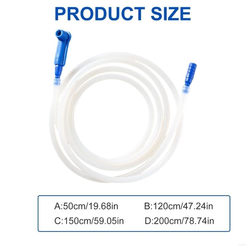 Manguera de purga de frenos universal y tubo de freno para bombeo de aceite 7