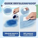 Puppy Pads XL 100 Count, Dog Pee Pads Extra Large, 34"x28" Pee Pads for Dogs, X-Large Disposable Dog Training Pads Super Absorbent&Leak-Proof, Crate Potty Piddle Pads for Doggy, Pet Supplies - Image 5