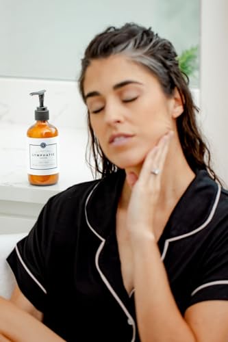 Rowe Casa Organics All-Natural Lymphatic Lotion with Therapeutic Grade Essential Oils, Non-Greasy Formula Moisturizes Skin and Stimulates Lymph Fluid Drainage, 8 OZ - Thumbnail 6