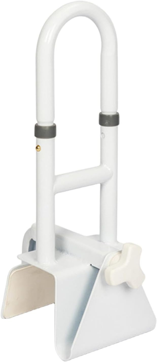 amleso 浴槽用ハンドルグラブバー 調節可能なシャワー用グラブバーハンドル 補助品 高齢者や子供のためのクリエイティブな家庭浴槽