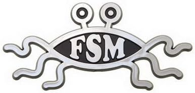 Flying Spaghetti Monster Car Emblem