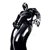 Mannen en vrouwen sexy vinyl leer pvc bodysuit jumpsuit voor clubwear kruis rits lingerie kostuum erotische kleding…