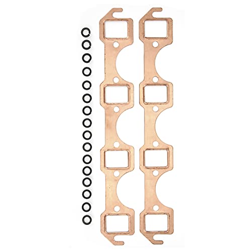 Juego de juntas de colector de escape para sustitución directa en motores SBF 289 302 351W
