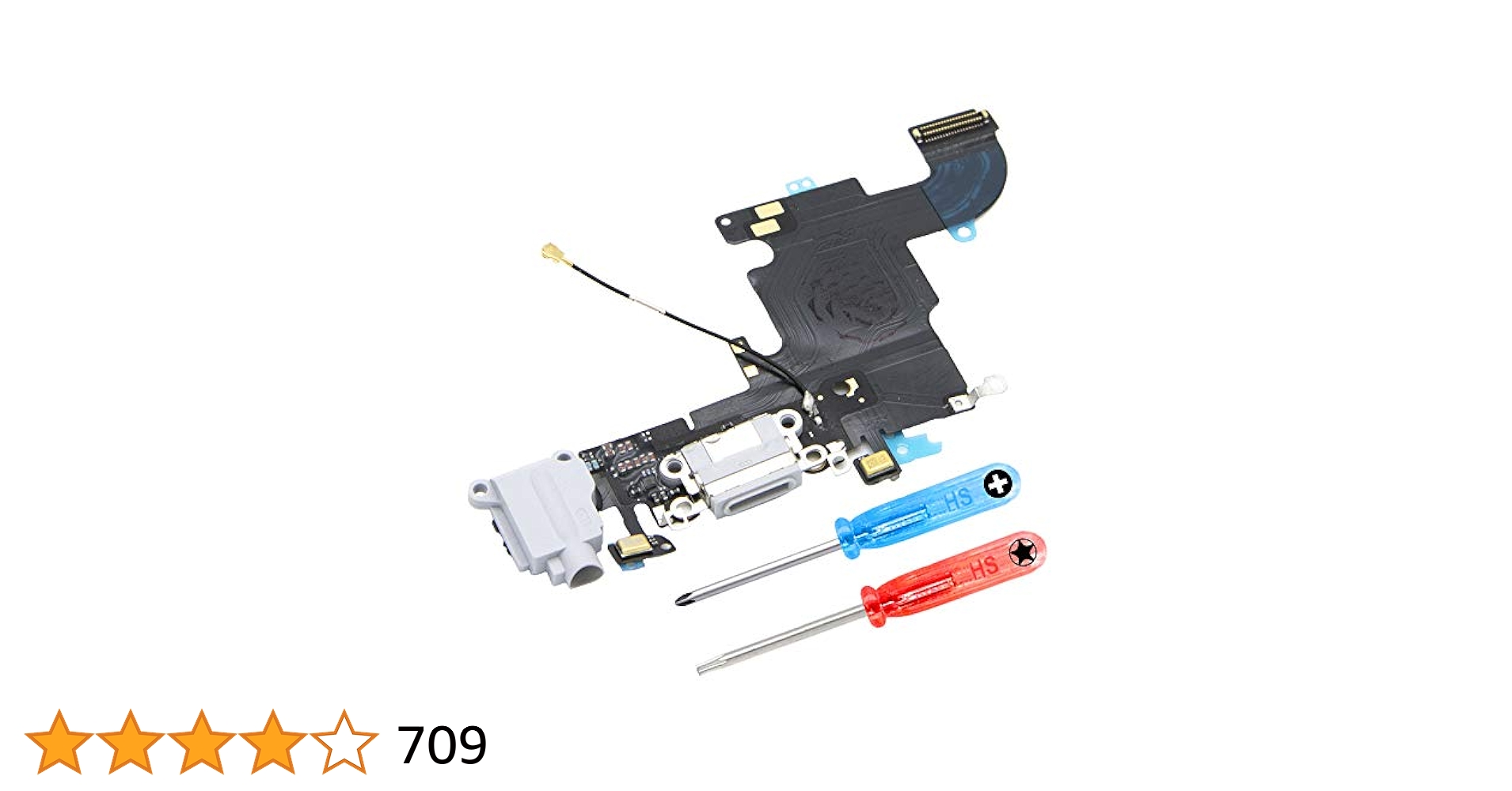 iPhone 6s 32GB スペースグレー イヤホン ケーブル コンセント rainbowtech_x1060001set
