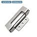 Foldable Thick Hinge 304 Stainless Steel Industrial Machinery Equipment Load-Bearing Hinge Accessories 1Pcs