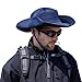 Cooling Sun Hat for Men Women,Wide Brim Bucket Hat Foldable Boonie Hat for Fishing Hiking Garden Safari Beach Dark Grey