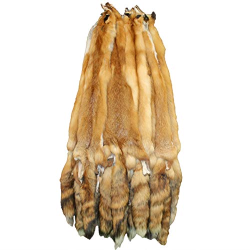 Glacier Wear Premium Wild Red Fox Fur Pelt (48 to 52 inches)