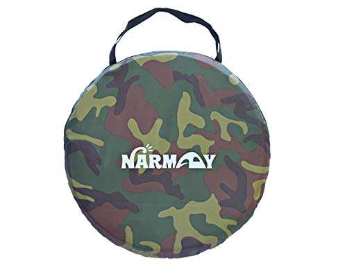 NARMAY Play Tunnel Camouflage Pop Up Tunnel for Kids Indoor / Outdoor Fun - 20.5 Dia. x 60 inch