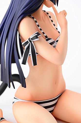 ●希少品●　俺妹　黒猫　ネコ耳　縞水着　1/4　スケールフィギュア Amazon.co.jp: 俺の妹がこんなに可愛いわけがない。 黒猫 縞MIZUGI
