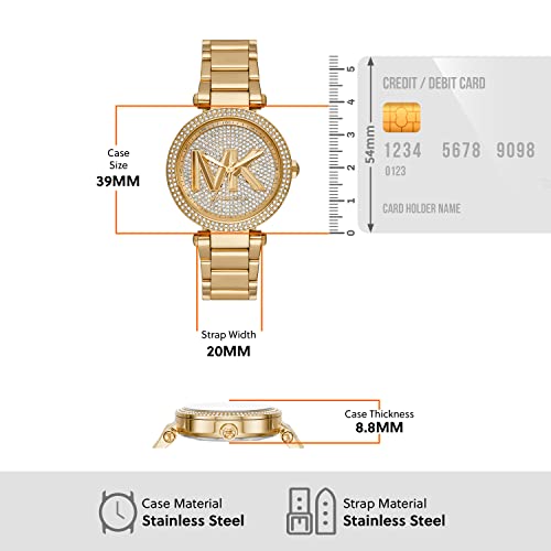 Michael Kors Women's Parker Quartz Watch #TOP4