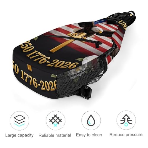 Mochila tipo Sling multipropósito anti-robo para mujer y hombre miniatura 5