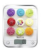 De vidrio Tefal Optiss Mesa Rectángulo Báscula electrónica de cocina Multicolor - Báscula de cocina (Báscula electrónica de cocina, 5 kg, 1 g, Multicolor, Vidrio, Mesa)
