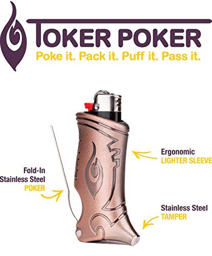 Toker Poker® Lighter Case - Black - Thumbnail 3