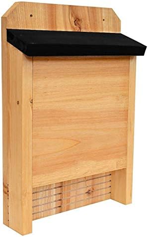 Nature's Way Cedar Single Chamber Bat Houses with Book