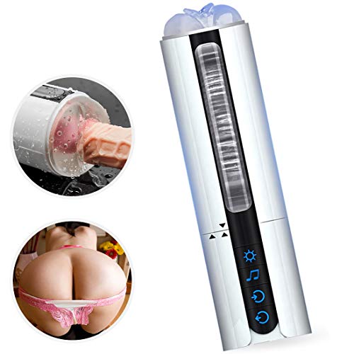 Smart Heating Electric Blow-Job Men Deep Throat Sucking Oral Cup Vibrating Masturbator Cup