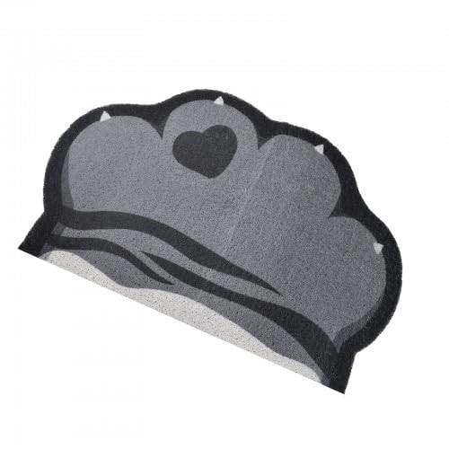 Cat Litter Tray Mat Non-Slip Bathroom Floor Mat 90x59cm, Litter Tray Mat for Bathroom, Kitchen or Living Room