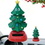 Christmas Tree Car Dashboard Toy - Christmas Solar Dancing Toys, Solar Christmas Dashboard Figures toys, Novelty Solar Dancing Christmas Tree Figures for Car Dashboard Desk Windowsill Decoration
