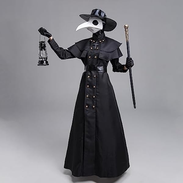 Halloween Kostuums Voor Vrouwen Middeleeuwse Volwassen Dokter Crow Kostuum Set Middeleeuwse Halloween Cosplay Outfit Flash Cosplay Kostuum Kinderen