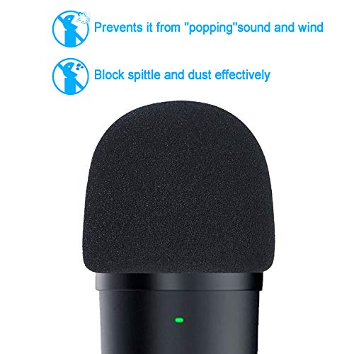 SUNMON Seiren Mini Pop Filter Foam Cover - Professional Mic Windscreen Wind Cover for Razer Seiren Mini USB Streaming - Image 4