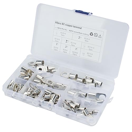 Kit de 65 tubos de estañado para terminales de cable de batería