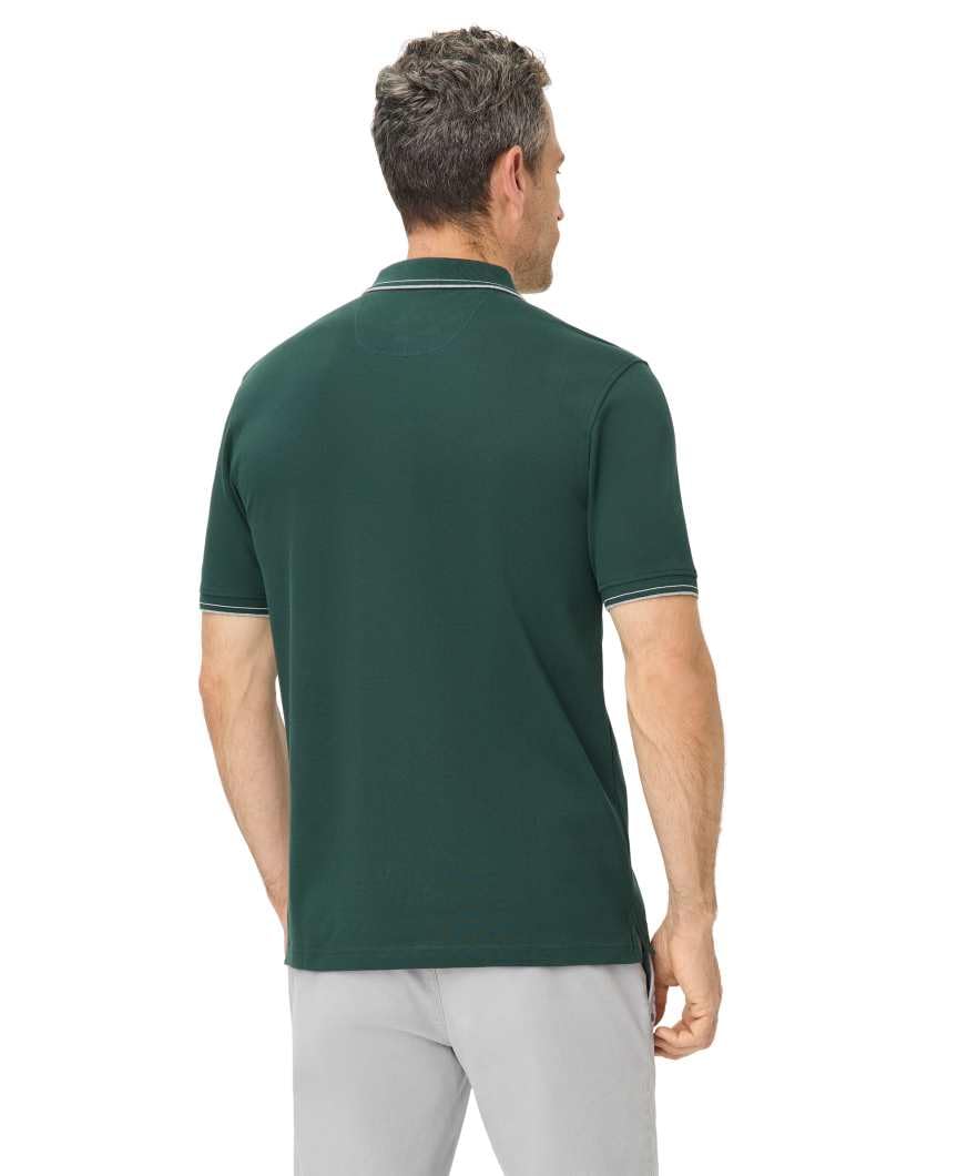 BRAX Koszulka polo Mężczyźni Style Pete Hi-flex Pique Pima Cotton