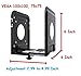 Mount Plus D-06-03 Super Wide Adjustable Device Wall Mount | Mount On Back of TV and Monitor | DVD Players, Cable Boxes, Receivers, Set Top Box, Game Console Such As PS3, PS4, PS5