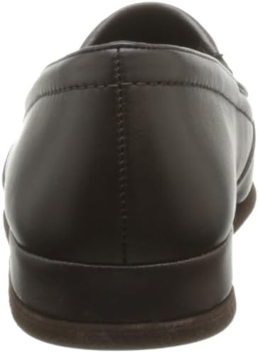 Rohde 6420 Viborg Pantoffels voor heren, leer, lamsvel, zwart, 41 EU