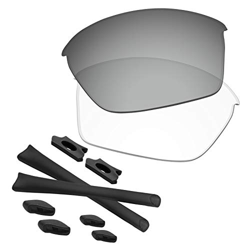 Image of Flak Jacket Lenses & Rubber Kits Replacement for Oakley Sunglasses Polarized