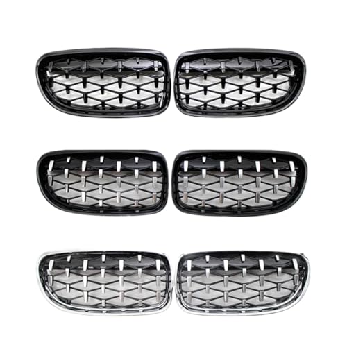 Rejilla de parachoques delantero estilo Diamond para BMW E90 E91 2009-2012 3