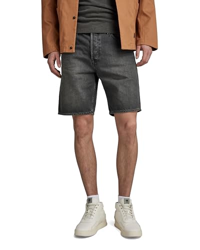 G-Star Raw Shorts Triple A Denim Para Hombre, Gris Faded Blade D20776-D291-C778 , 30