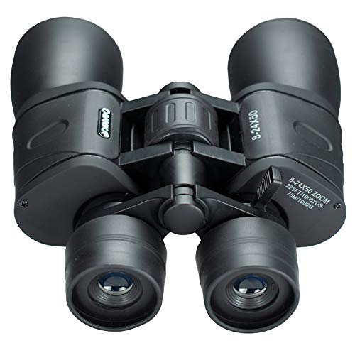 Barska Gladiator 8-24X50 Zoom Binoculars (Ruby Lens) Black #TOP2