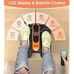 2025 New Under Desk Elliptical Machine,Portable Seated Pedal Exercise Machine for Seniors, 12 Adjustable Speed Elipse Leg Exerciser with Remote Control,Quiet Foot Exercise Machine for Home Office - Image 3