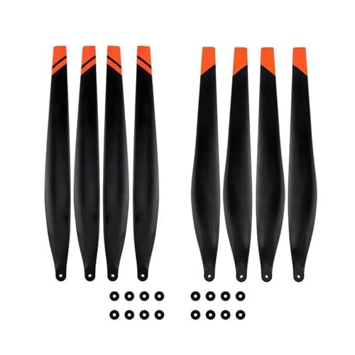 DJI T20P/T40/T50�v���y���Ɋ��S�݊� �J�[�{���t�@�C�o�[�v���X�`�b�N R5413/5415�v���y�� �_�Ɨp�A�O���X�h���[�����i �S���p�b�h�t��(1 set T20 8pcs)