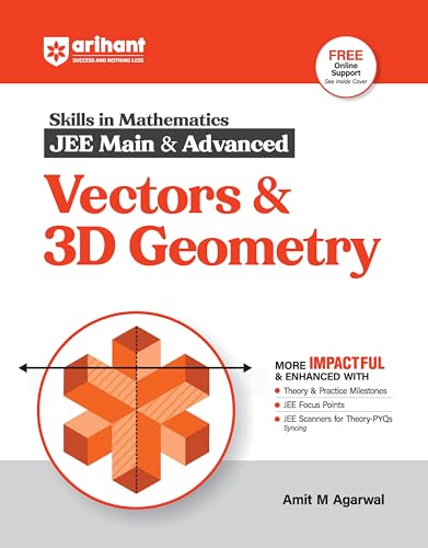 Image of (Old Edition) Arihant Skills in Mathematics for JEE Main & Advanced- Vectors & 3D Geometry For Exam Exam 2025-26